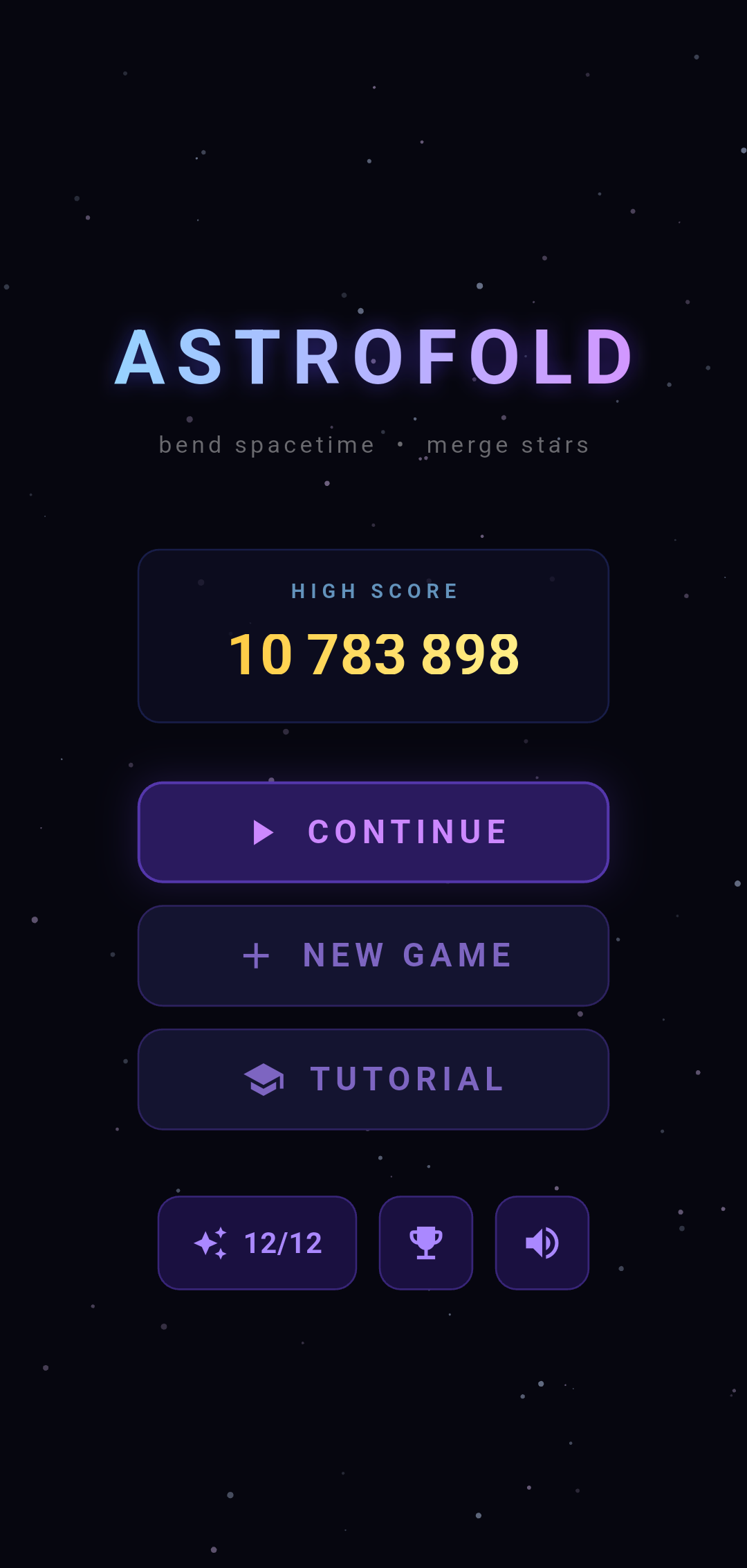 Astrofold gameplay screenshot 1